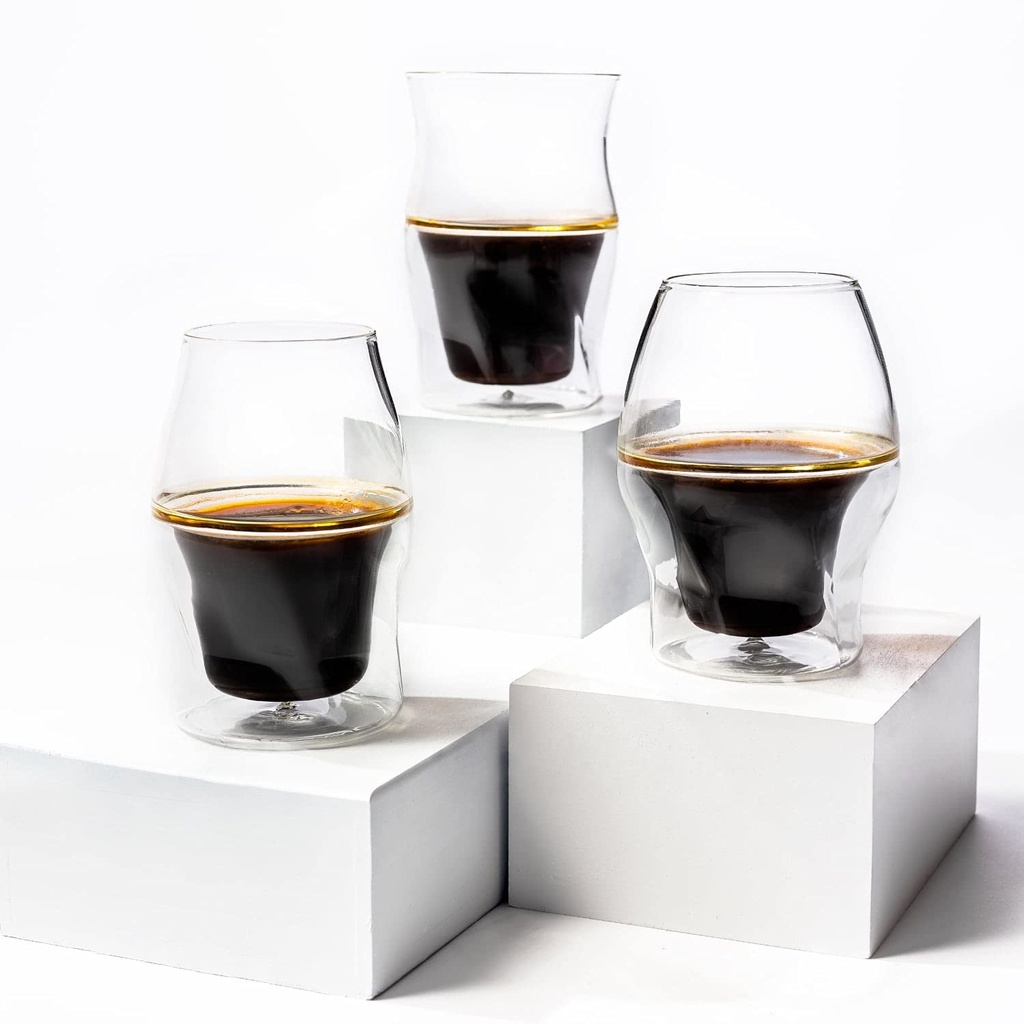 Handcrafted Coffee Glass  (Transparente)